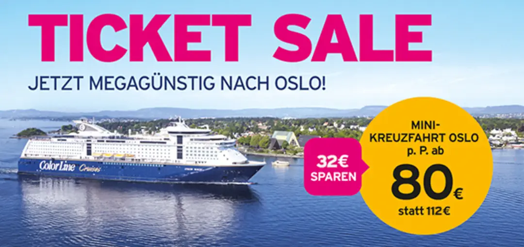 Color Line Kiel Mini-krydstogt -Oslo