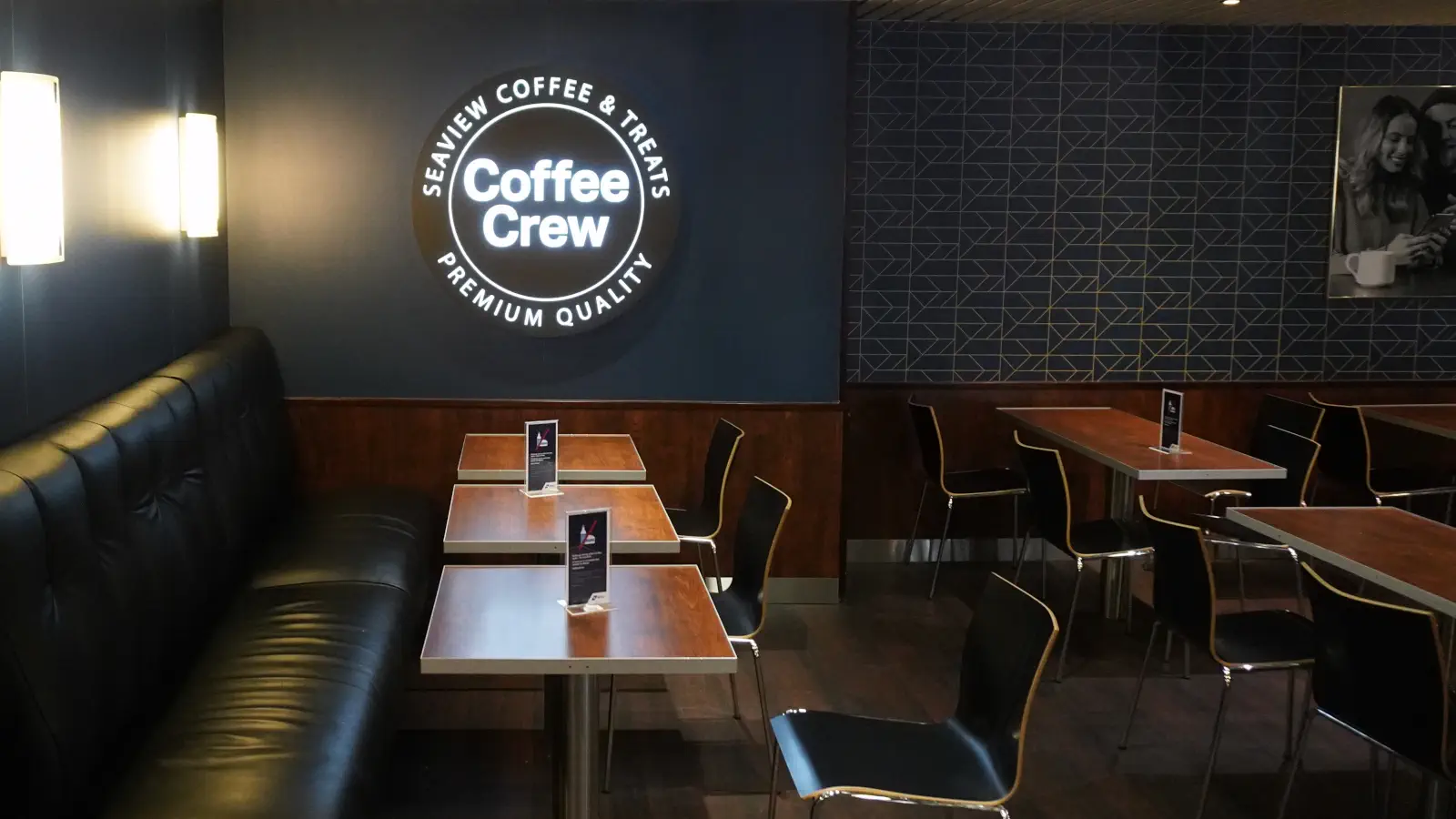 Kaffebar til Crown Seaways fra DFDS.