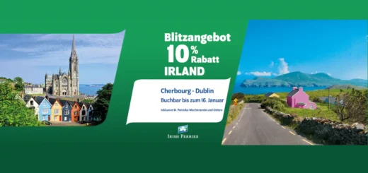 Irish Ferries 10% rabat til Irlandsfærgen