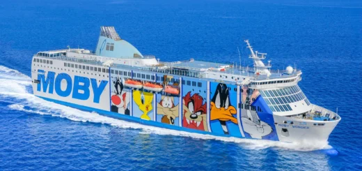 Færge Moby Lines Moby Wonder.