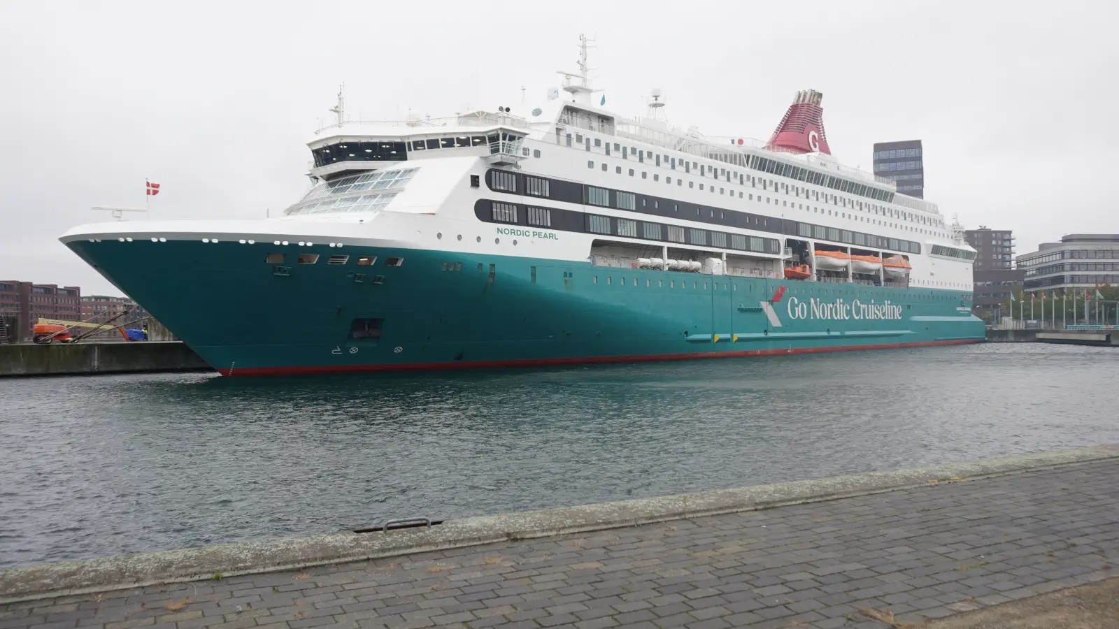 Krydstogtfærgen Nordic Pearl fra Go Nordic Cruiseline i København.