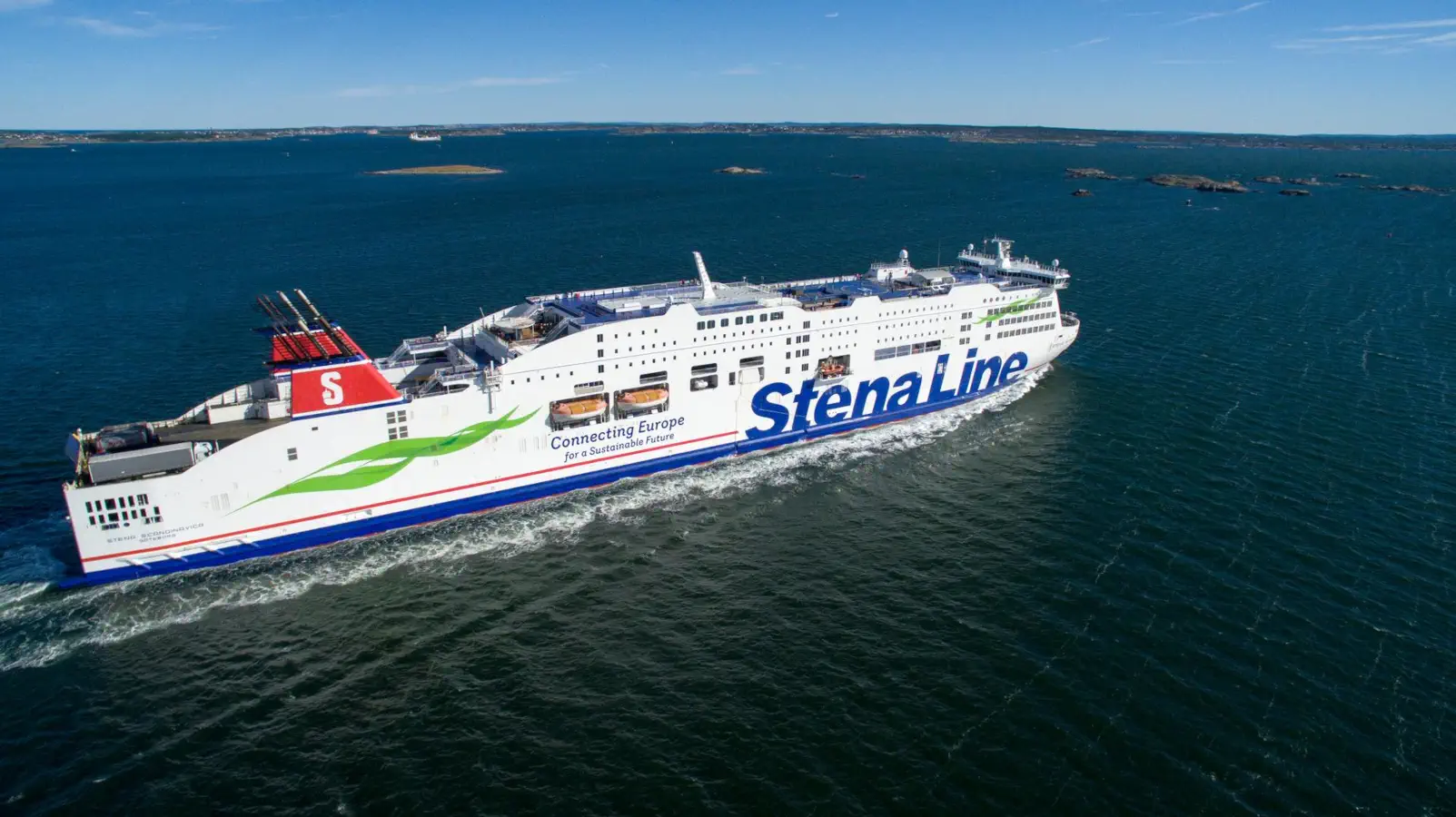Stena Line Færge KielStena Scandinavica driver færgeruten til Göteborg.