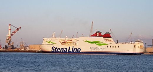 Stena Line Færge Mecklenburg-Vorpommern i Rostock havn